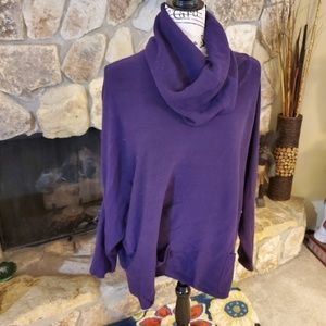 OLIVIA SKY SOFT, COWL NECK SWEATER